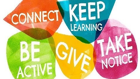 5 Ways To Wellbeing - Part 1 of 3 v2