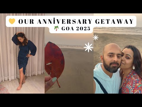 Goa Anniversary Trip Vlog | Sunsets, Love & Luxury ✨