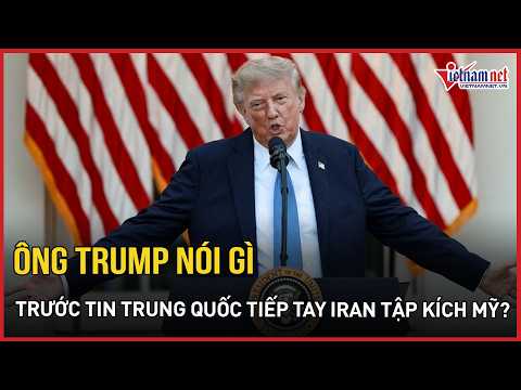 Trump Addresses Alleged Chinese Complicity in Iranian Attack on U.S. Ahead of Beijing Summit