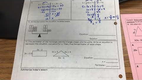 Perimeter with MultiStep equations