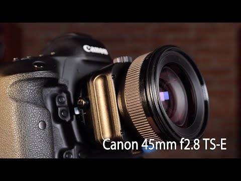 Canon 45mm f2.8 TS-E decentrabile - full test