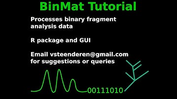 BinMat R Tutorial Part 1