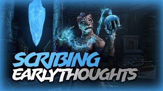 Scribing | Early Thoughts | Elder Scrolls Online: Gold Road