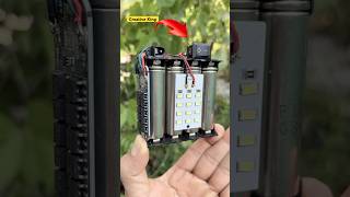 I built a custom 5V mini pocket flashlight #shorts