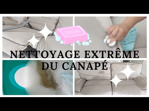 Vidéo: Comment nettoyer un canapé en tissu des taches ?