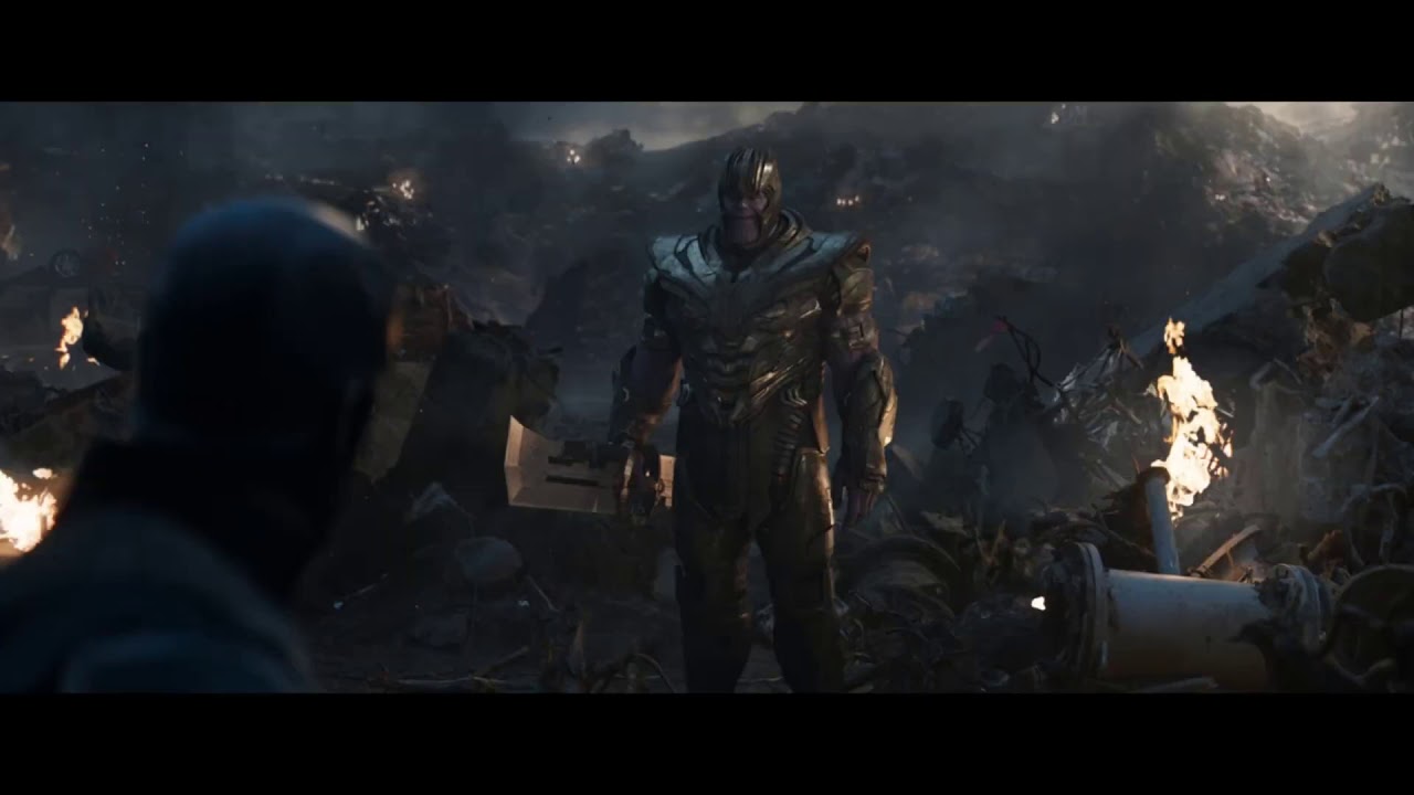 Iron man, Captain America and Thor Vs Thanos - Avengers Endgame (2019 ...