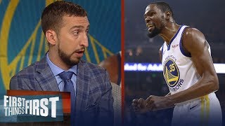 Nick and Cris discuss reports that KD could return by GM 3 of the Finals | NBA | FIRST THINGS FIRST