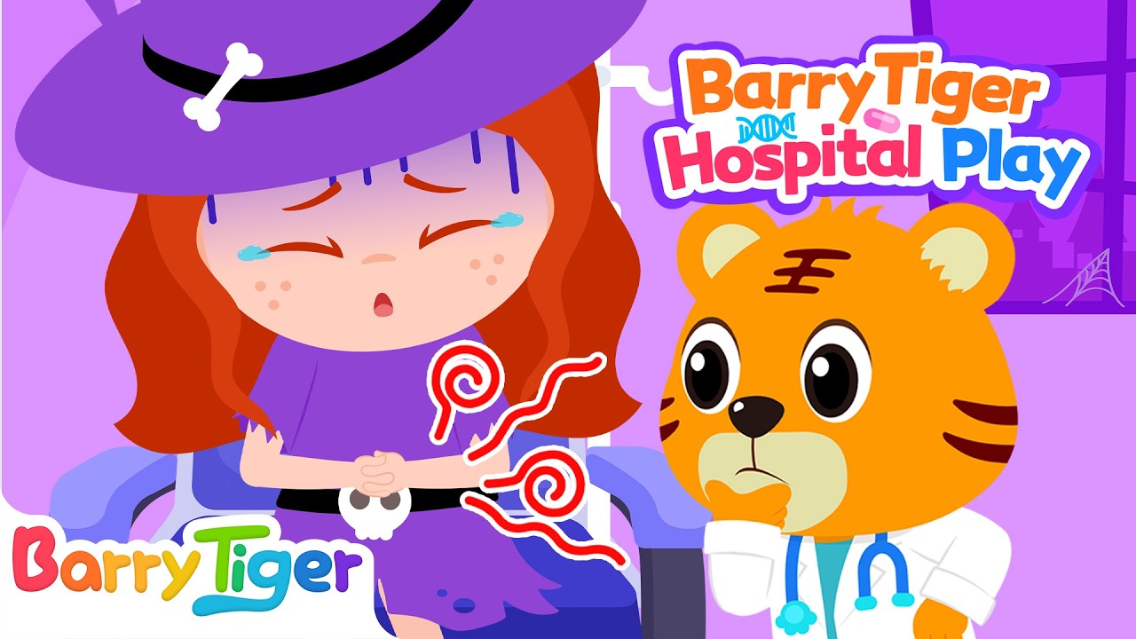 The Witch Is Sick! Let’s Help! | Doctor Barry to the Rescue! | Kids Cartoons | BarryTiger