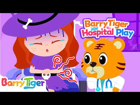 The Witch Is Sick! Let’s Help! | Doctor Barry to the Rescue! | Kids Cartoons | BarryTiger