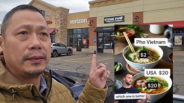Tô phở $20 ở Mỹ có gì, mắc hay rẻ so với phở $2 ở Việt Nam?