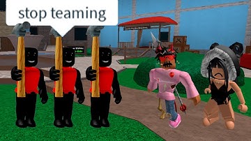 I made army of exploiters to destroy teamers in MM2