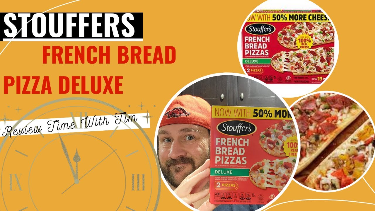 Stouffers French Bread Pizza Deluxe YouTube