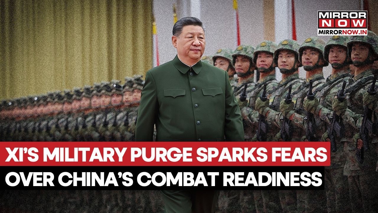 Xi Jinping's Military Purge Sparks Fears Over China's Combat Readiness; 'Serious Deficiencies'..