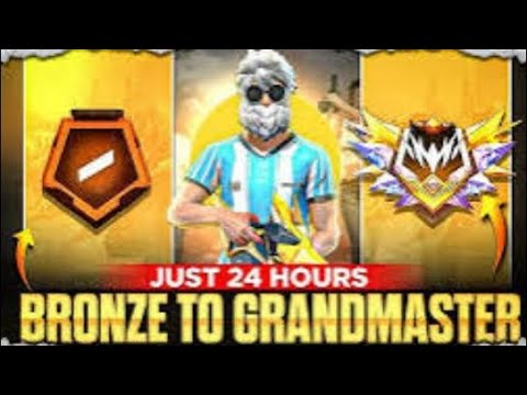 BRONZ to grand master rank push in garena Free fire - YouTube
