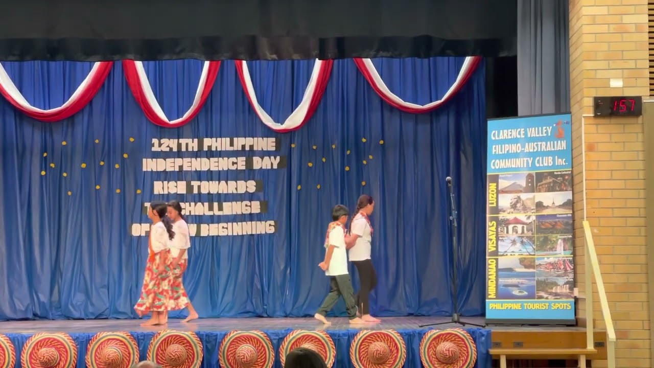 Philippine Independence Day in Australia//PinoyAussie kids// folk dance