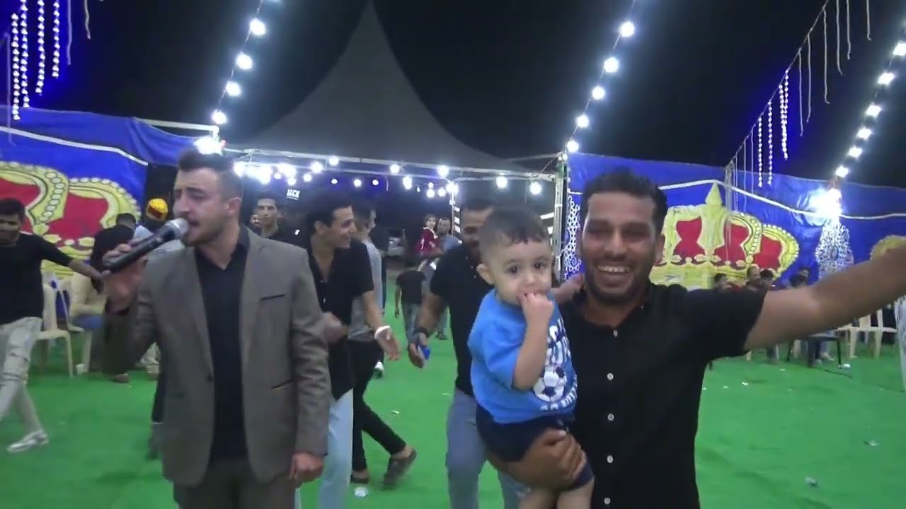 حفل العريس محمد المشارفه الفنان بشار الباسم ج/4