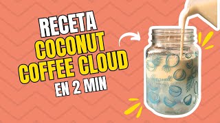 ¡Café Frío Viral con Café de COCO! 🥥 Coffee Cloud en 2 Minutos