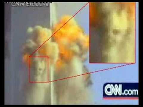 9/11 Evidence of (Controlled Demolition)Bombs Devil Face in Smoke