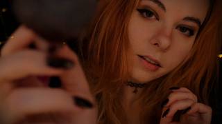 ASMR | 3 HOURS close up Slow Face Brushing & No Talking - layered ambiance, white noise
