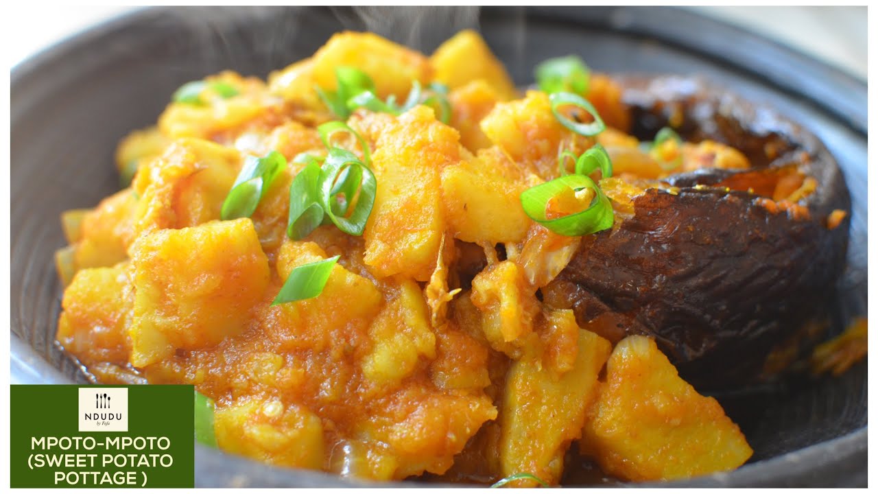 MPOTOMPOTO Recipe I Sweet Potato Pottage/ Porridge /Casserole ️Asaro recipe YouTube