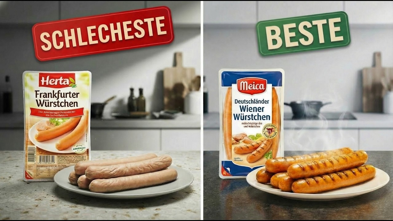8 Hot-Dog-Marken BEWERTET Vom Schlechtesten zum Besten (Was Wirklich Drin Steckt)