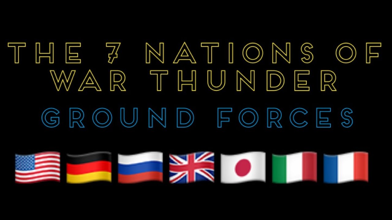 war thunder nations war thunder nations