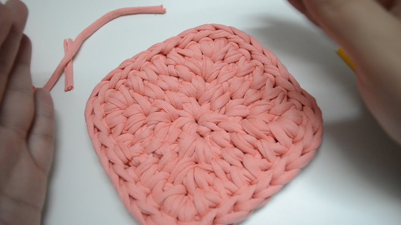 قاعدة #مربع #خيط_الكليم : تعليم الكليم للمبتدئين #كروشيه