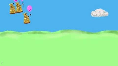 Flight of the Daleks with Löve2d