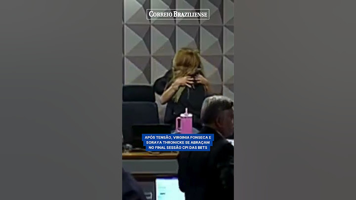 APÓS TENSÃO, VIRGINIA FONSECA E SORAYA THRONICKE SE ABRAÇAM NO FINAL SESSÃO CPI DAS BETS