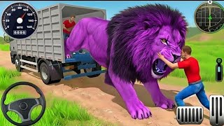 Farm Animal Truck Transport Simulator - Real Cargo Truck Zoo Driving - Android GamePlay screenshot 4
