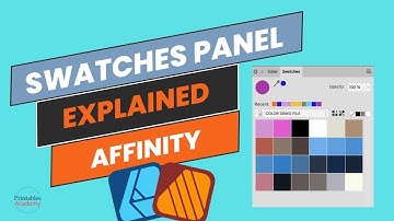 Swatches Panel Explained: Affinity