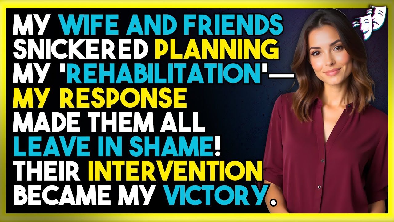 My Wife And Friends Snickered Planning My 'Rehabilitation'—My Response Made Them ALL Leave In SHAME!