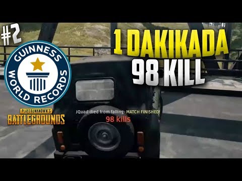 REKORLAR KİTABINA GİREN OLAYLAR #2 (PUBG Guinness Rekorları)