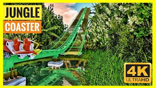 [4K 360 VR Video] Jungle Coaster Simulator for Google Cardboard 360° 3D VR split screen SBS