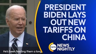 President Biden Lays Out New Tariffs on China | EWTN News Nightly