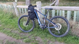 1st ride on the Decathlon stilus E-MTB - YouTube