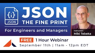Famous JSON the Fine Print: For Engineers & Managers Profile