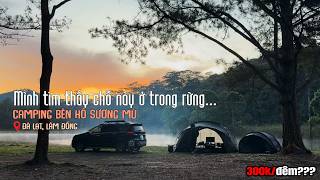 Cắm Trại bằng Ô tô bên hồ nước phủ đầy sương cùng Gia đình screenshot 3