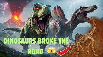 AI Made a Dinosaur World! 😱 | Jurassic Era Animation | @RebisunRider