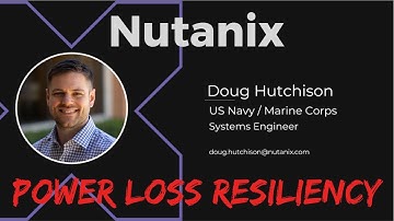 Nutanix Platform Power Resiliency