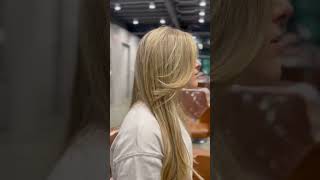 Blonde Babylights Long layers
