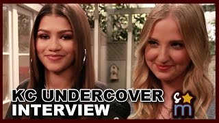 KC UNDERCOVER Set Interviews w/ Zendaya, Veronica Dunne, Kadeem Hardison