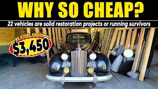 Why So Cheap? 24 American Classic Cars from the 1950s and Earlier For Sale by Owner!