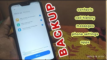 How to create backup and restore for redmi mobile in tamil