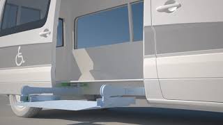 DBN Telescopic slides retract Mobility Vehicle Ramp screenshot 3