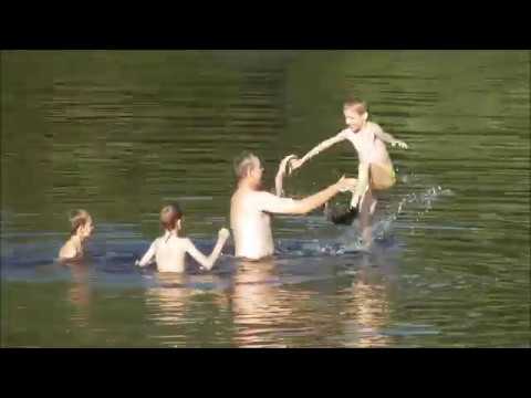 Dad & Sons WILD SWIMMING in River During Heat Wave 💦 BOYS LOVED IT #wildswimming #boyswimming #swim