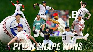 The Top 10 Starting Pitchers in MLB (Coming Into 2026) Explained by Pitch Shape Profile