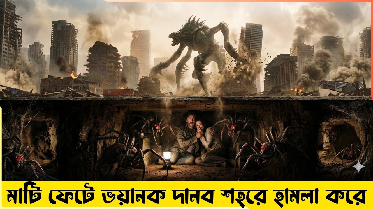 বাঁচার জন্য সবাই লুকিয়ে থাকে মাটির নিচে 😱সারাদুনিয়া কবজা করে নেয় রাক্ষসরা | Scurry