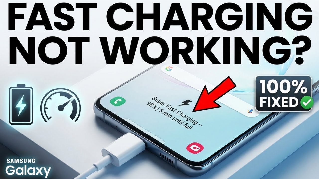 Fast Charging Not Working on Samsung Phone | Samsung Fast Charging ...