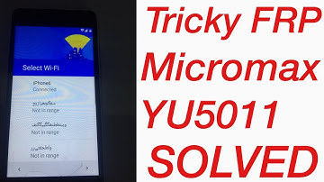 Micromax Yureka Google ID Format | Unlock | Remove